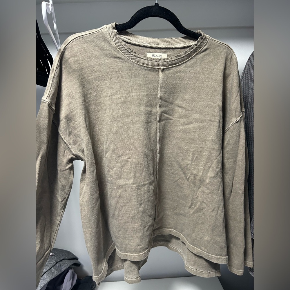 Madewell Distressed Sweatshirt